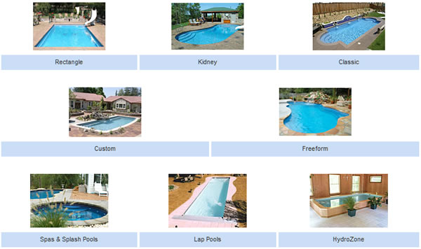 Fiberglass Inground Pools in Center Line